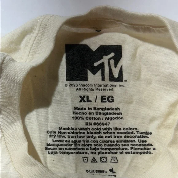 MTV Mushroom Graphic Tee - Picture 2 of 2